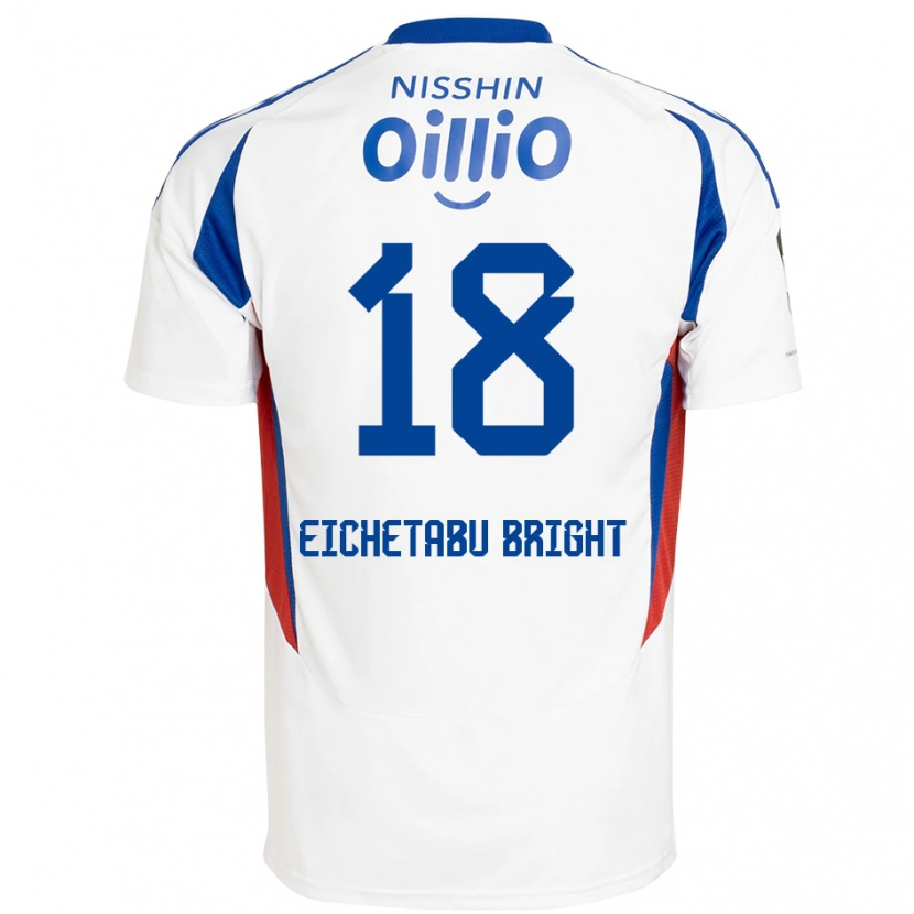 Danxen Kinderen Kai Eichetabu Bright #18 Wit Koningsblauw Uitshirt Uittenue 2025/26 T-Shirt België