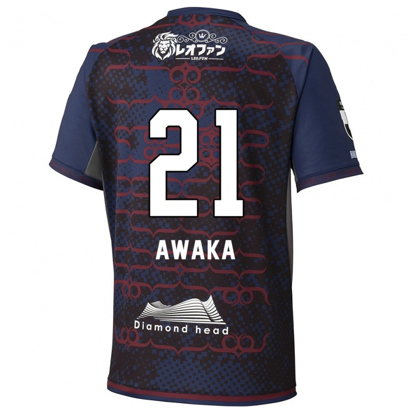 Danxen Kinderen Shunta Awaka #21 Blauw Rood Uitshirt Uittenue 2025/26 T-Shirt België