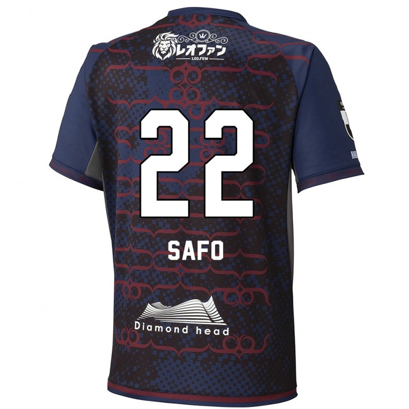 Danxen Kinderen Kinglord Safo #22 Blauw Rood Uitshirt Uittenue 2025/26 T-Shirt België