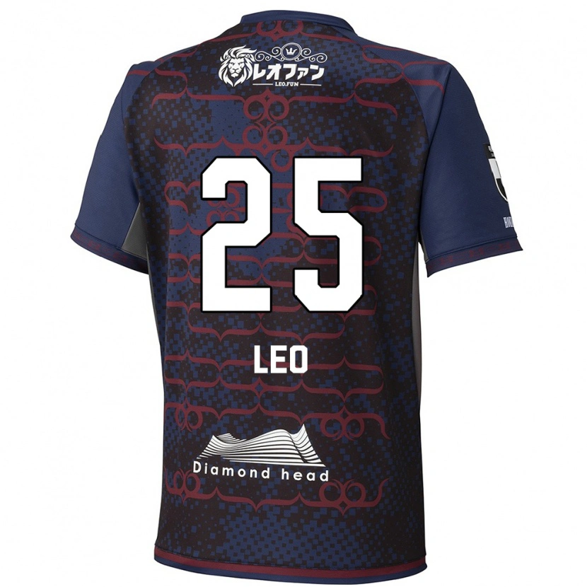 Danxen Kinderen Leo Osaki #25 Blauw Rood Uitshirt Uittenue 2025/26 T-Shirt België