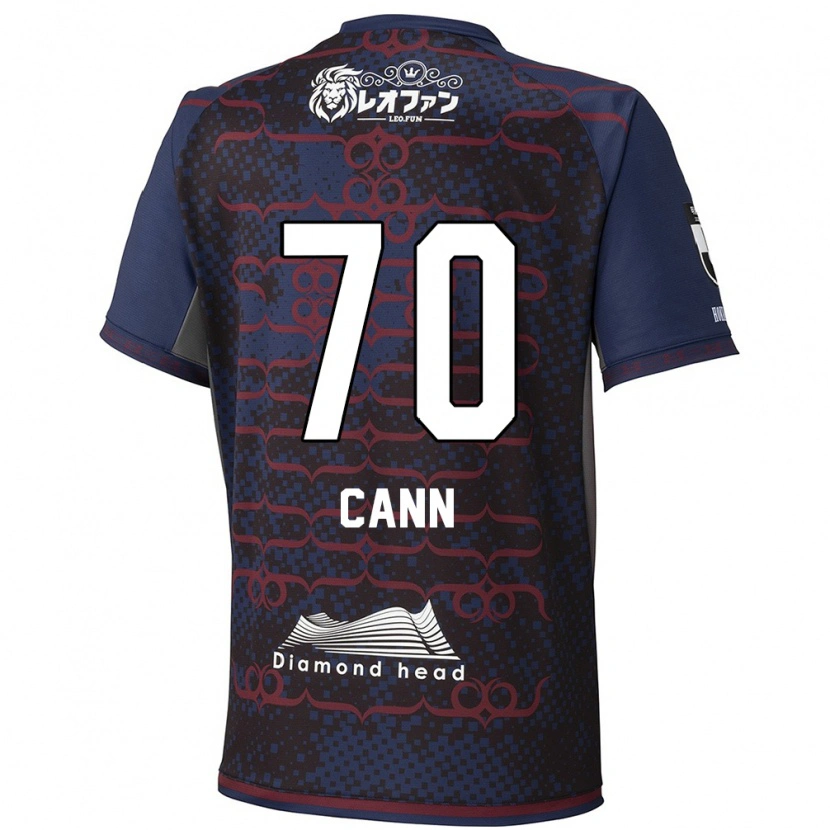 Danxen Kinderen Francis Cann #70 Blauw Rood Uitshirt Uittenue 2025/26 T-Shirt België