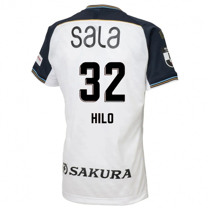 Danxen Kinderen Hasan Hilu #32 Wit Zwart Uitshirt Uittenue 2025/26 T-Shirt België