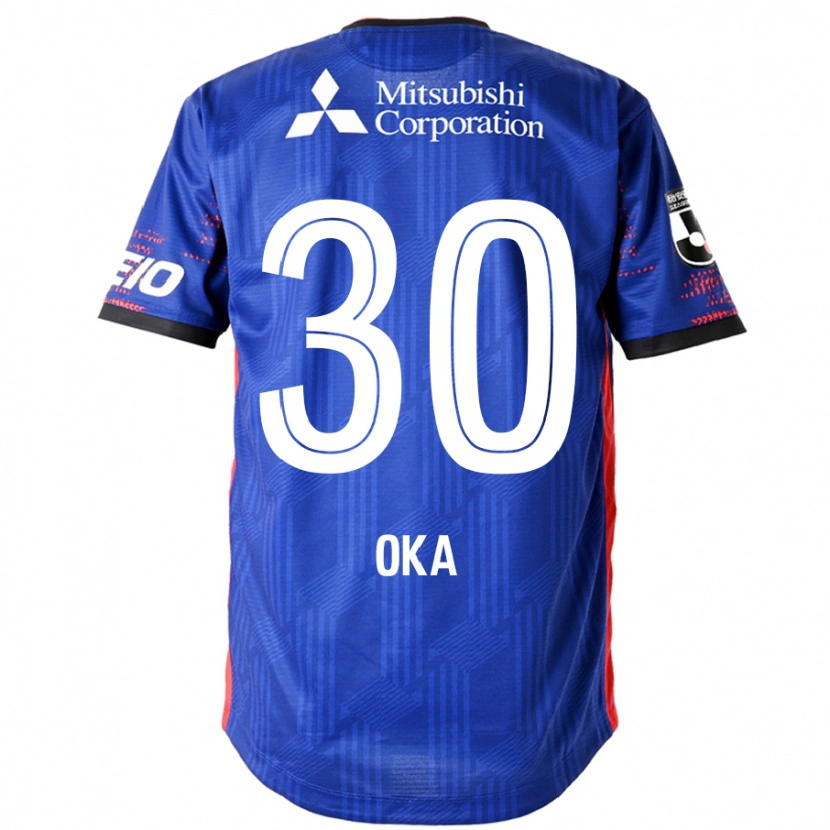 Danxen Heren Teppei Oka #30 Koningsblauw Wit Thuisshirt Thuistenue 2025/26 T-Shirt België