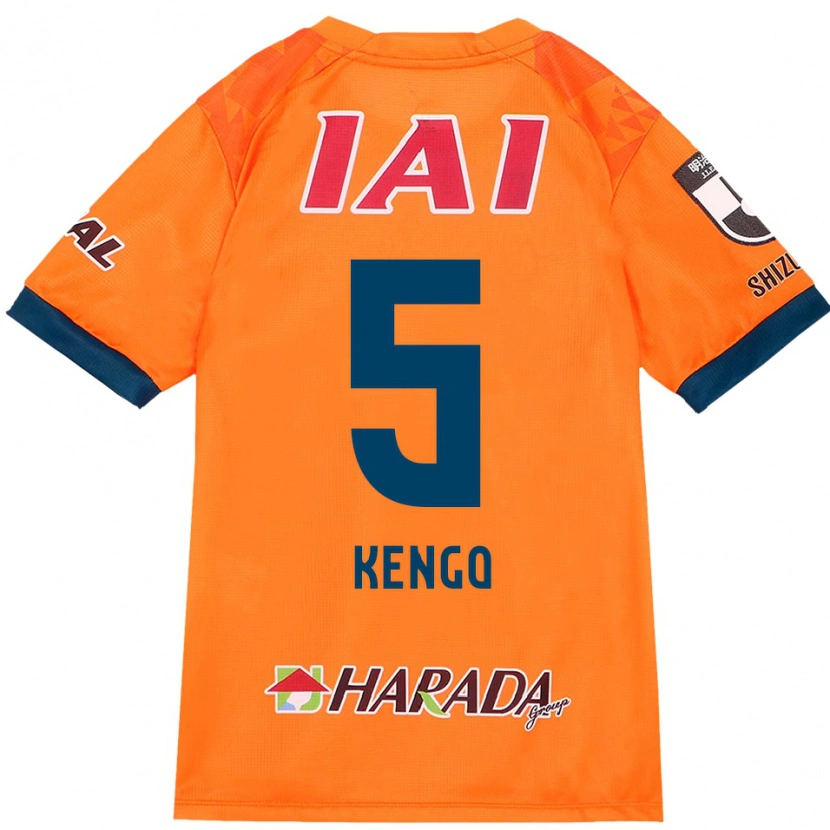 Danxen Heren Kengo Kitazume #5 Oranje Rood Thuisshirt Thuistenue 2025/26 T-Shirt België