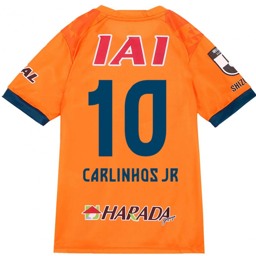 Danxen Heren Carlinhos Junior #10 Oranje Rood Thuisshirt Thuistenue 2025/26 T-Shirt België