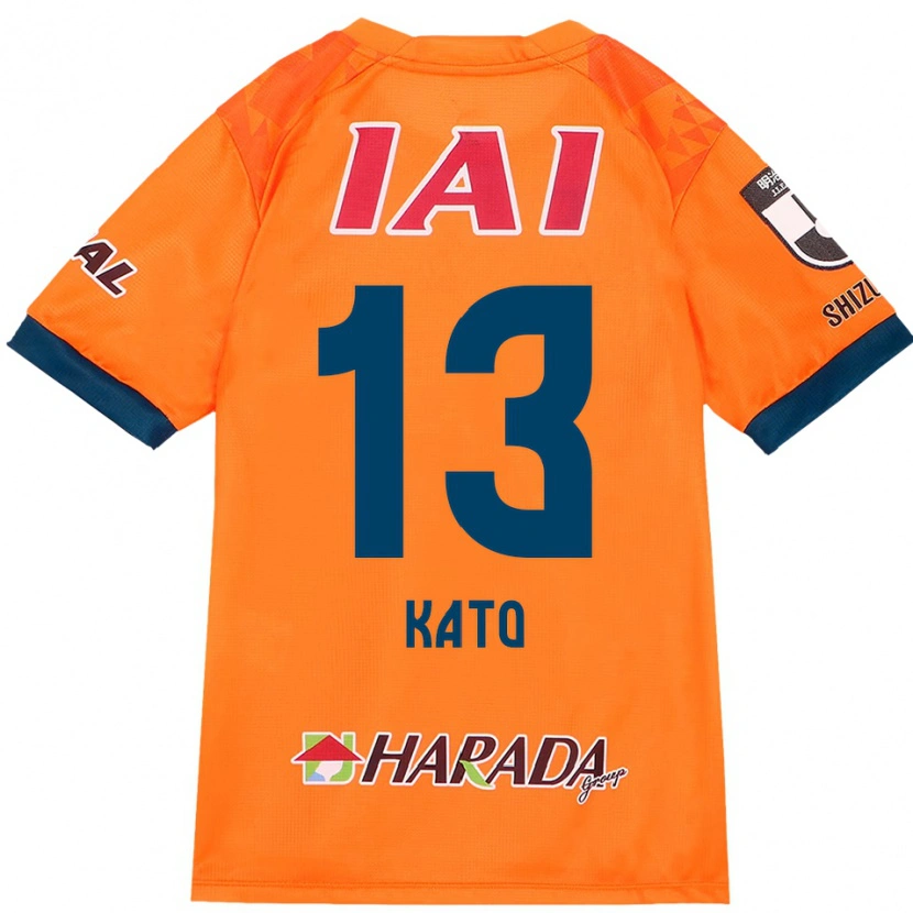 Danxen Heren Daiya Kato #13 Oranje Rood Thuisshirt Thuistenue 2025/26 T-Shirt België