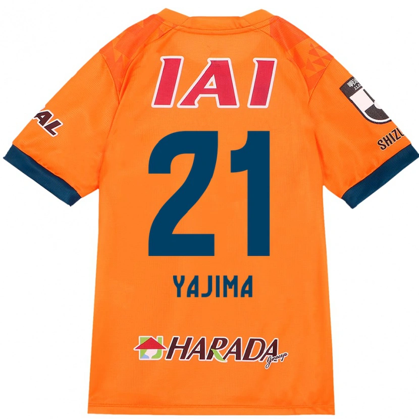 Danxen Heren Shinya Yajima #21 Oranje Rood Thuisshirt Thuistenue 2025/26 T-Shirt België