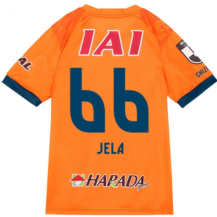 Danxen Heren Jelani Reshaun Sumiyoshi #66 Oranje Rood Thuisshirt Thuistenue 2025/26 T-Shirt België