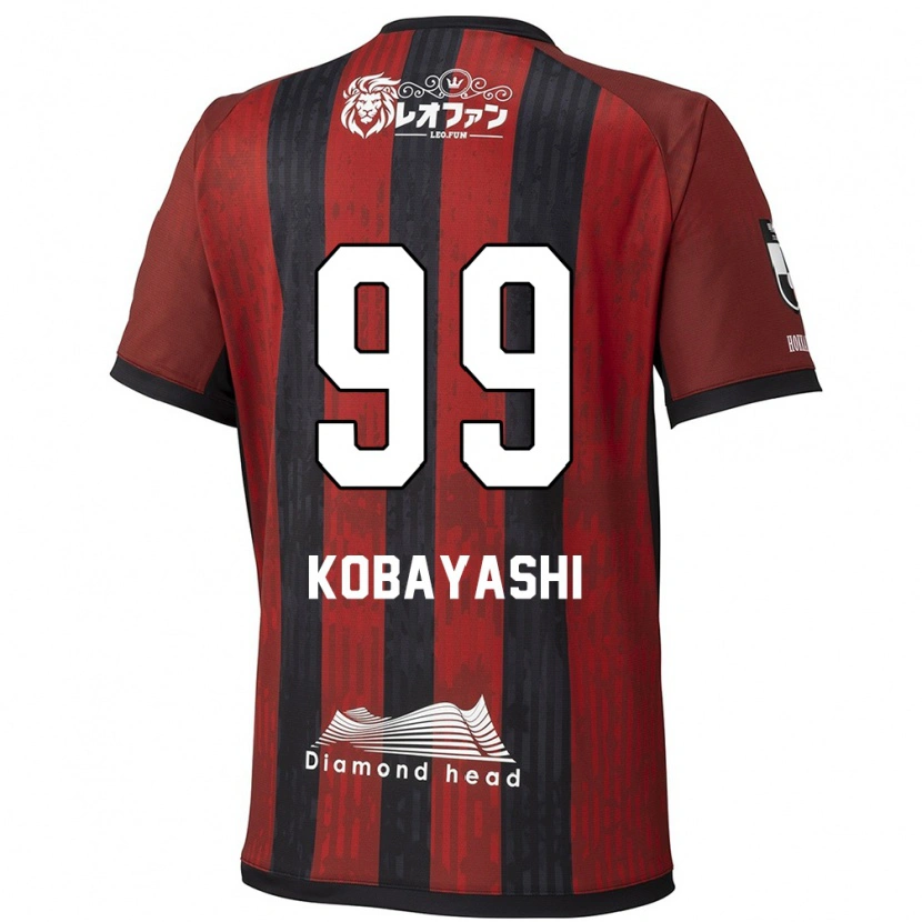 Danxen Heren Yuki Kobayashi #99 Rood Zwart Thuisshirt Thuistenue 2025/26 T-Shirt België