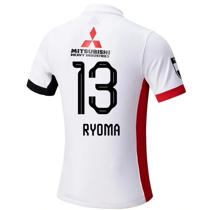 Danxen Heren Ryoma Watanabe #13 Wit Zwart Uitshirt Uittenue 2025/26 T-Shirt België