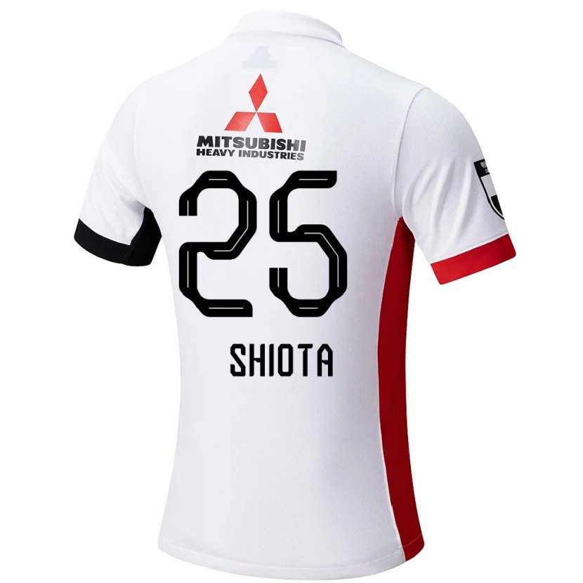 Danxen Heren Hitoshi Shiota #25 Wit Zwart Uitshirt Uittenue 2025/26 T-Shirt België