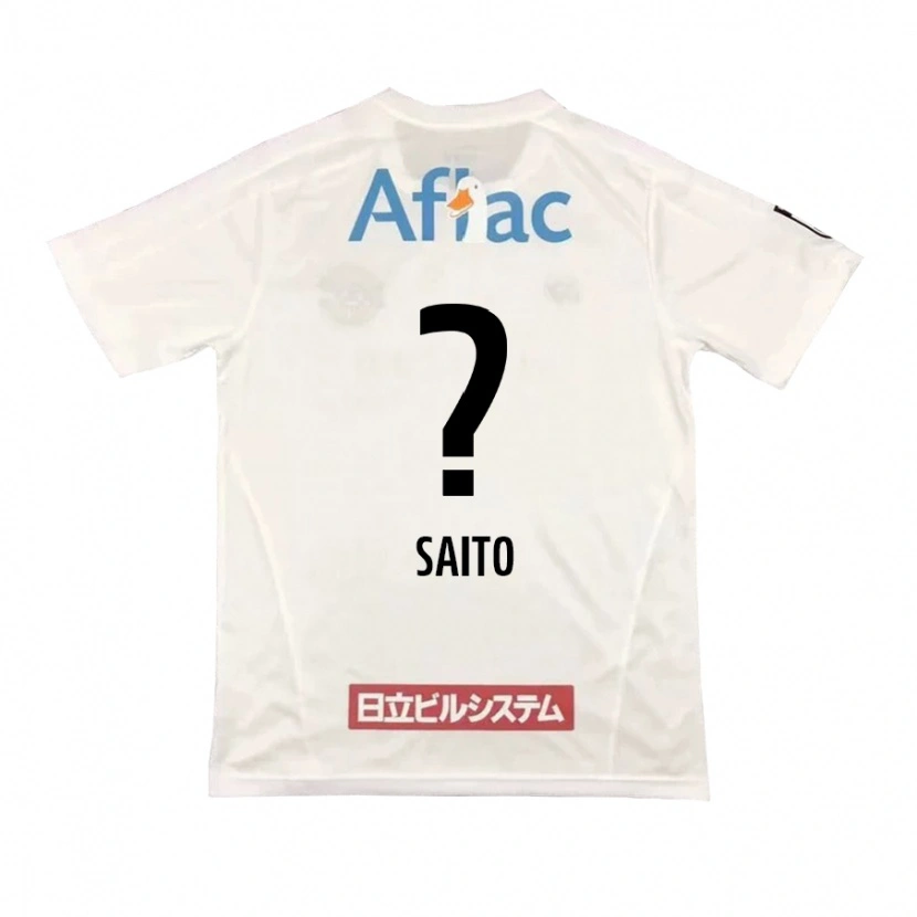 Danxen Heren Hikaru Saito #0 Lichtgrijs Beige Uitshirt Uittenue 2025/26 T-Shirt België