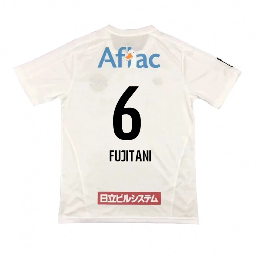 Danxen Heren Atsuto Fujitani #6 Lichtgrijs Beige Uitshirt Uittenue 2025/26 T-Shirt België