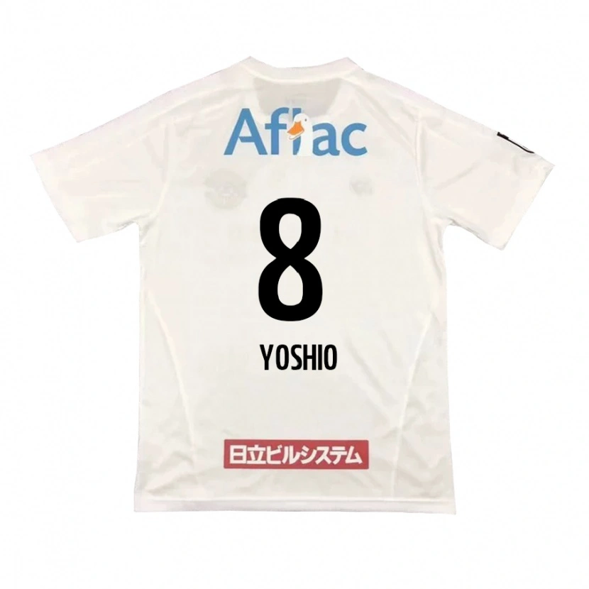 Danxen Heren Yoshio Koizumi #8 Lichtgrijs Beige Uitshirt Uittenue 2025/26 T-Shirt België