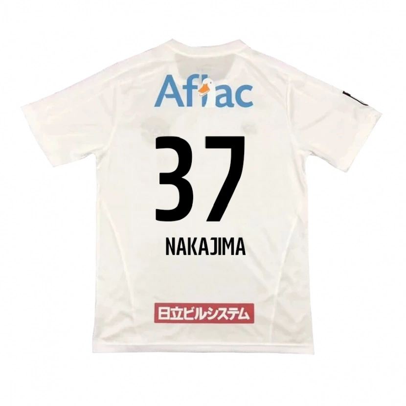 Danxen Heren Shun Nakajima #37 Lichtgrijs Beige Uitshirt Uittenue 2025/26 T-Shirt België