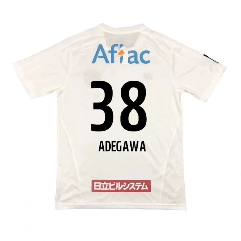 Danxen Heren Koa Adegawa #38 Lichtgrijs Beige Uitshirt Uittenue 2025/26 T-Shirt België