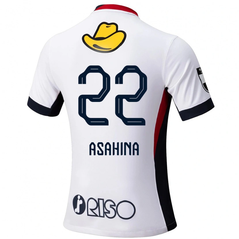 Danxen Heren Towa Asahina #22 Wit Zwart Uitshirt Uittenue 2025/26 T-Shirt België