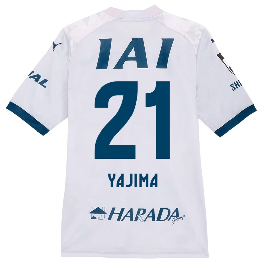 Danxen Heren Shinya Yajima #21 Wit Koningsblauw Uitshirt Uittenue 2025/26 T-Shirt België