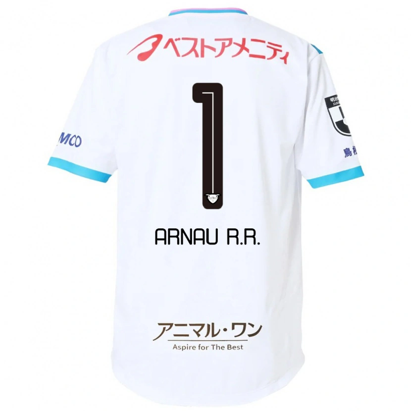 Danxen Heren Arnau Riera #1 Wit Roze Uitshirt Uittenue 2025/26 T-Shirt België