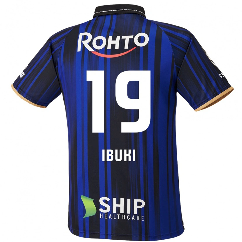 Danxen Dames Ibuki Konno #19 Blauw Wit Zwart Thuisshirt Thuistenue 2025/26 T-Shirt België