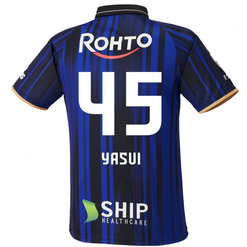 Danxen Dames Tsukasa Yasui #45 Blauw Wit Zwart Thuisshirt Thuistenue 2025/26 T-Shirt België