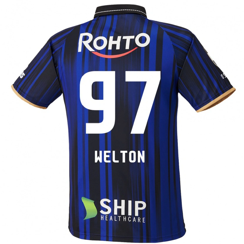 Danxen Dames Welton #97 Blauw Wit Zwart Thuisshirt Thuistenue 2025/26 T-Shirt België