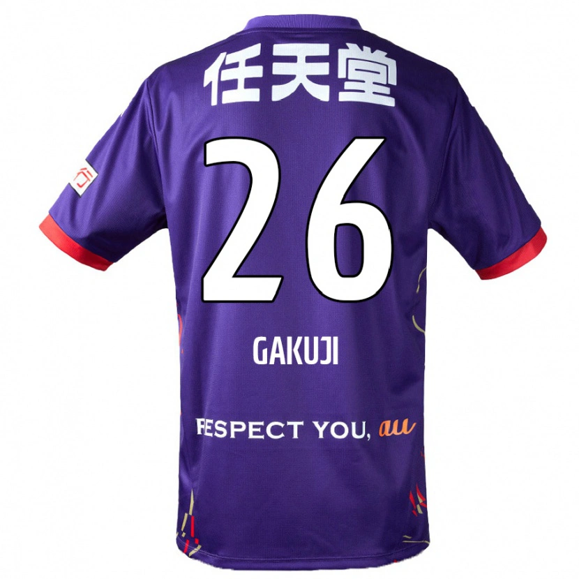 Danxen Dames Gakuji Ota #26 Paars Wit Zwart Thuisshirt Thuistenue 2025/26 T-Shirt België