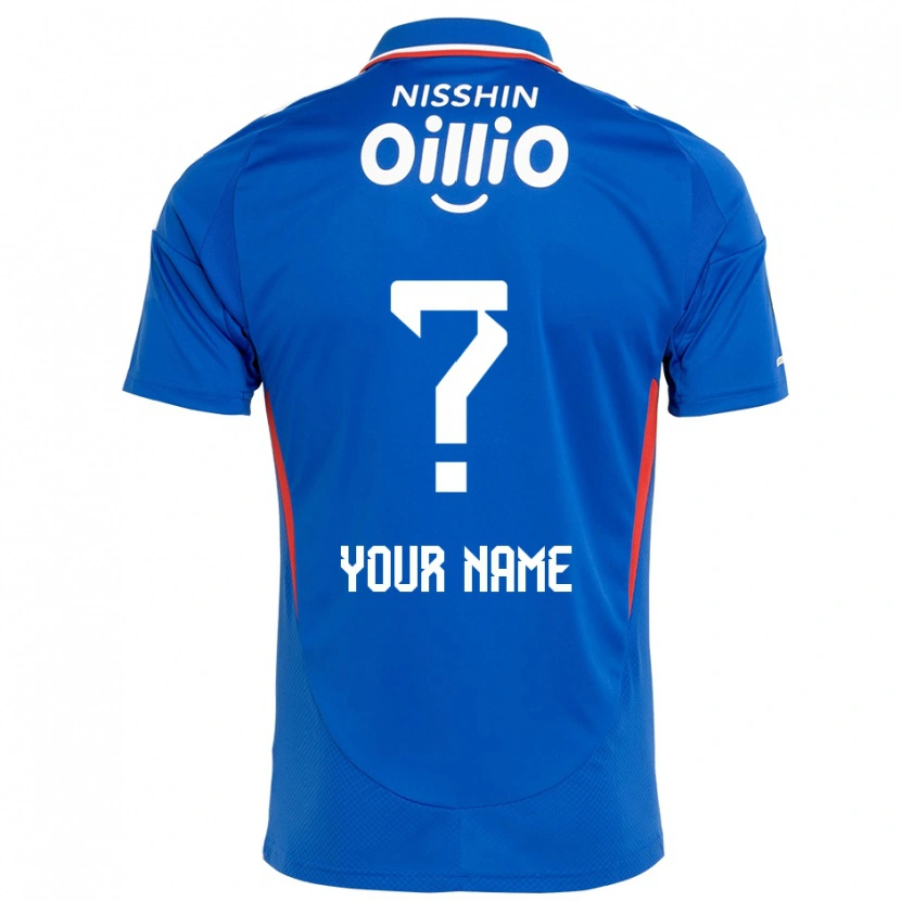 Danxen Dames Uw Naam #0 Koningsblauw Wit Thuisshirt Thuistenue 2025/26 T-Shirt België