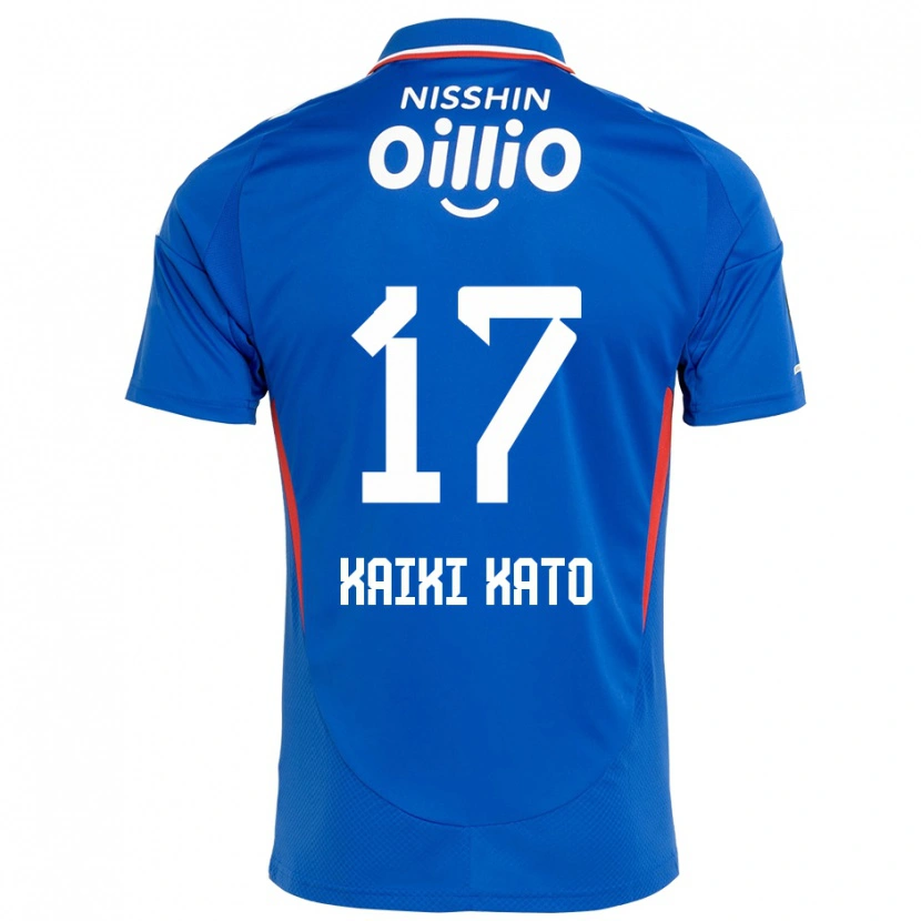 Danxen Dames Kaiki Kato #17 Koningsblauw Wit Thuisshirt Thuistenue 2025/26 T-Shirt België