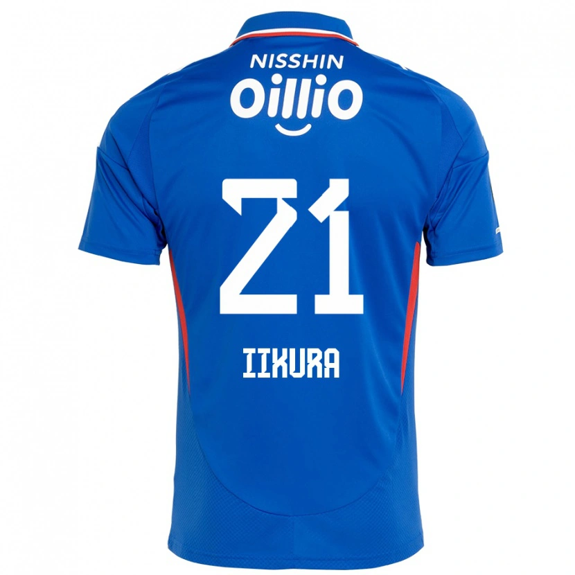 Danxen Dames Hiroki Iikura #21 Koningsblauw Wit Thuisshirt Thuistenue 2025/26 T-Shirt België