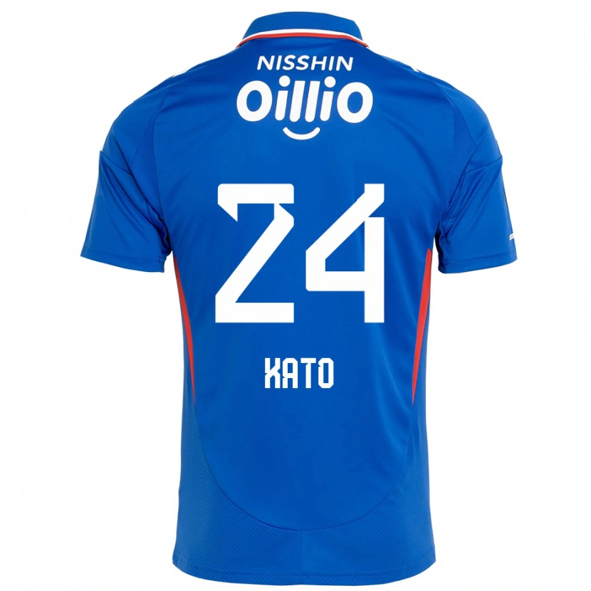 Danxen Dames Hijiri Kato #24 Koningsblauw Wit Thuisshirt Thuistenue 2025/26 T-Shirt België