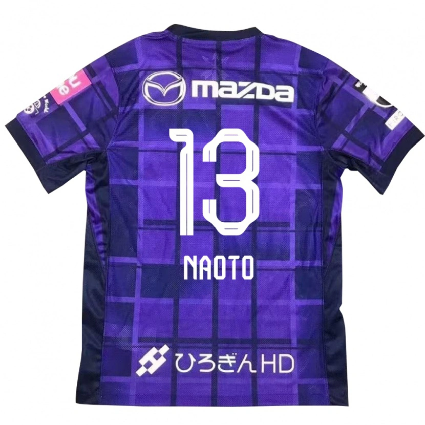 Danxen Dames Naoto Arai #13 Paars Oranje Thuisshirt Thuistenue 2025/26 T-Shirt België