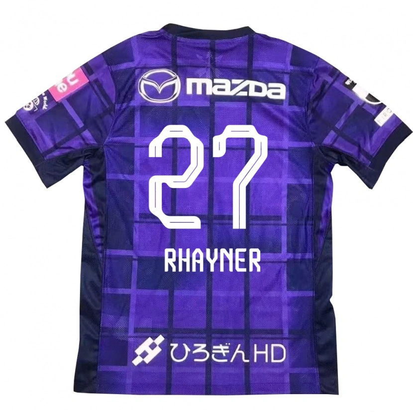Danxen Dames Rhayner #27 Paars Oranje Thuisshirt Thuistenue 2025/26 T-Shirt België