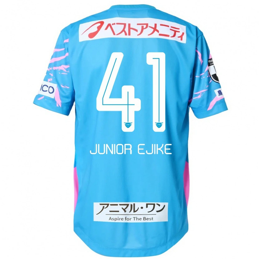 Danxen Dames Ibuki Vincent Junior Ejike #41 Blauw Roze Thuisshirt Thuistenue 2025/26 T-Shirt België