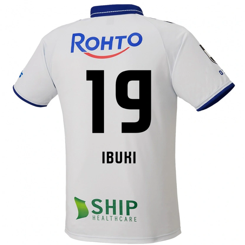 Danxen Dames Ibuki Konno #19 Wit Blauw Zwart Uitshirt Uittenue 2025/26 T-Shirt België