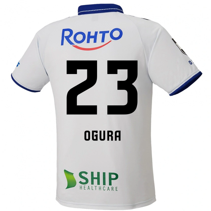 Danxen Dames Shimpei Ogura #23 Wit Blauw Zwart Uitshirt Uittenue 2025/26 T-Shirt België