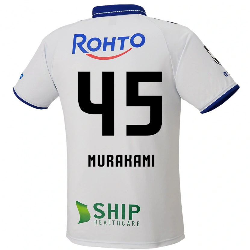 Danxen Dames Keishi Murakami #45 Wit Blauw Zwart Uitshirt Uittenue 2025/26 T-Shirt België