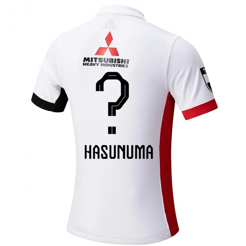 Danxen Dames Shunsuke Hasunuma #0 Wit Zwart Uitshirt Uittenue 2025/26 T-Shirt België