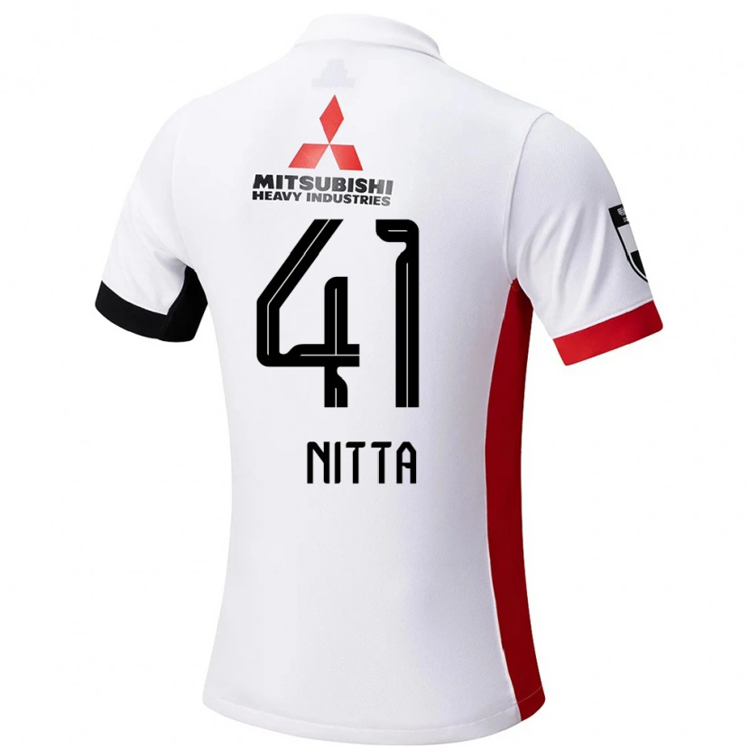 Danxen Dames Rio Nitta #41 Wit Zwart Uitshirt Uittenue 2025/26 T-Shirt België