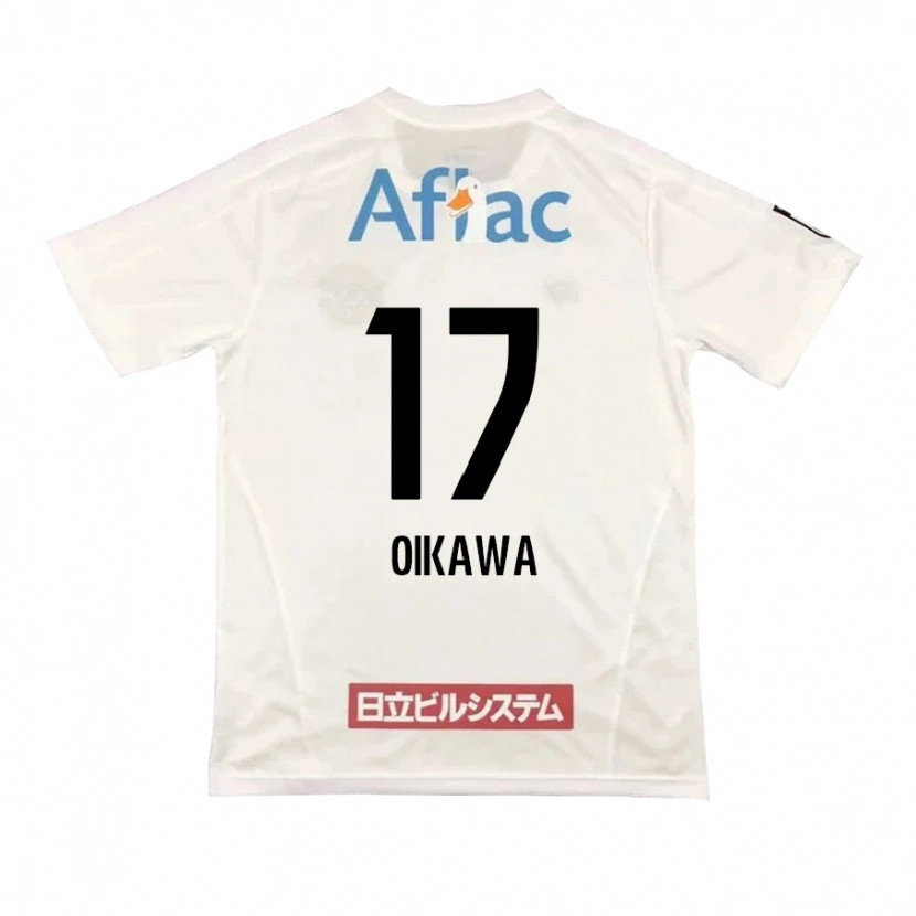 Danxen Dames Koki Oikawa #17 Lichtgrijs Beige Uitshirt Uittenue 2025/26 T-Shirt België