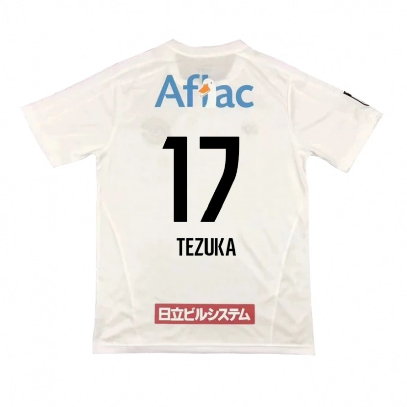 Danxen Dames Kohei Tezuka #17 Lichtgrijs Beige Uitshirt Uittenue 2025/26 T-Shirt België