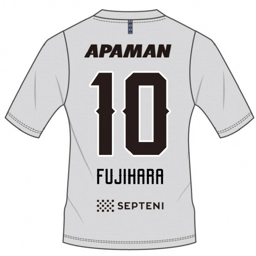 Danxen Dames Naoatsu Fujihara #10 Lichtgrijs Uitshirt Uittenue 2025/26 T-Shirt België