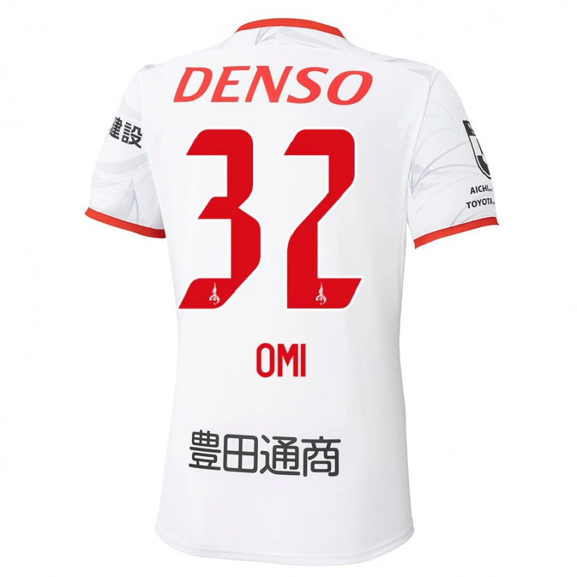 Danxen Dames Sanii Omi #32 Wit Rood Uitshirt Uittenue 2025/26 T-Shirt België