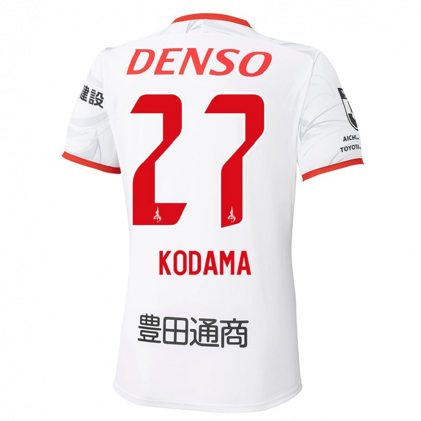 Danxen Dames Shunto Kodama #27 Wit Rood Uitshirt Uittenue 2025/26 T-Shirt België