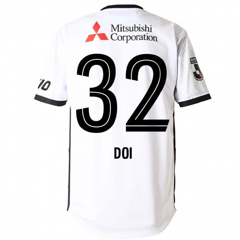 Danxen Dames Kanta Doi #32 Wit Zwart Uitshirt Uittenue 2025/26 T-Shirt België