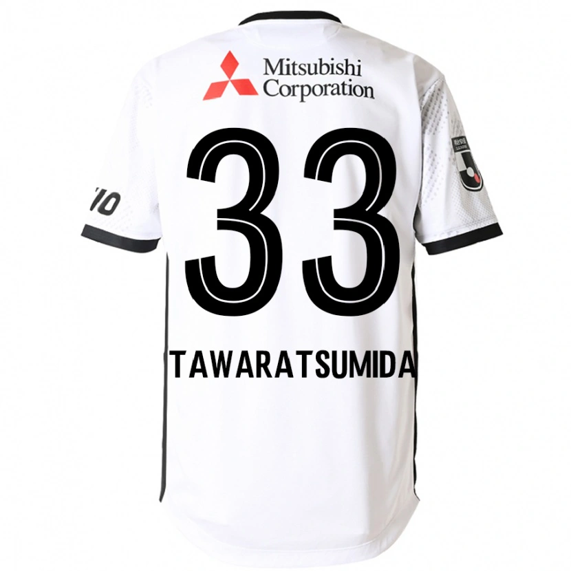 Danxen Dames Kota Tawaratsumida #33 Wit Zwart Uitshirt Uittenue 2025/26 T-Shirt België
