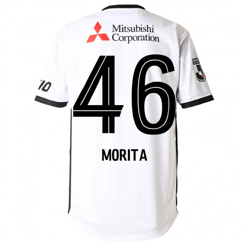 Danxen Dames Sho Morita #46 Wit Zwart Uitshirt Uittenue 2025/26 T-Shirt België