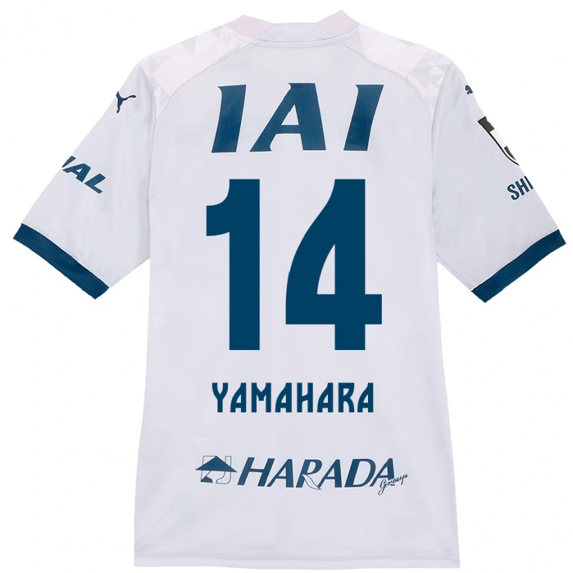 Danxen Dames Reon Yamahara #14 Wit Koningsblauw Uitshirt Uittenue 2025/26 T-Shirt België