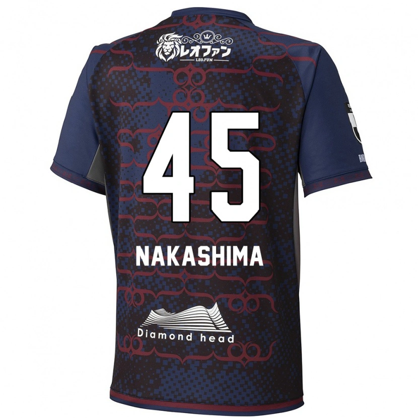 Danxen Dames Taika Nakashima #45 Blauw Rood Uitshirt Uittenue 2025/26 T-Shirt België