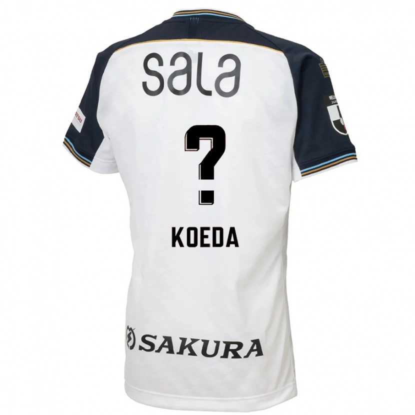 Danxen Dames Sakutaro Koeda #0 Wit Zwart Uitshirt Uittenue 2025/26 T-Shirt België